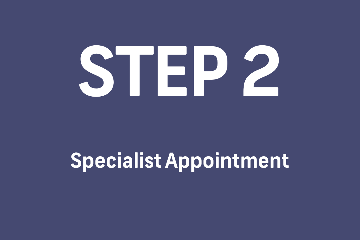 specialist appointment